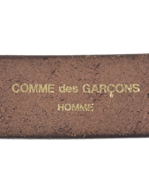 COMME des GARCONS HOMME（コムデギャルソンオム）ベルト 茶 サイズ:S メンズ/2200696393037