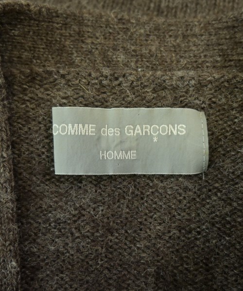 COMME des GARCONS HOMME（コムデギャルソンオム）カーディガン 茶 サイズ:-(L位) メンズ/2200696619144