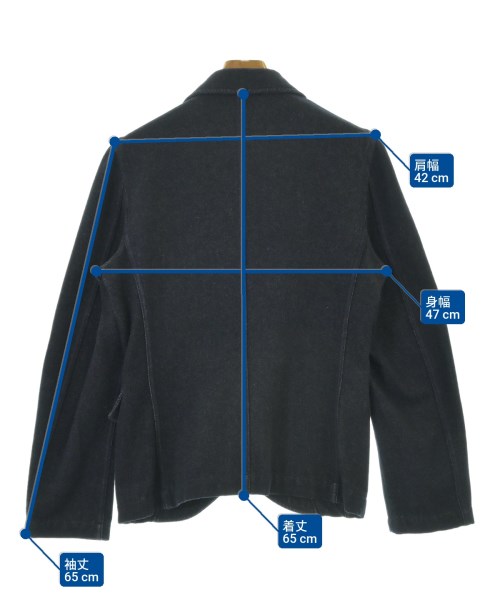 COMME des GARCONS HOMME（コムデギャルソンオム）カジュアルジャケット 紺 サイズ:S メンズ/2200696744037