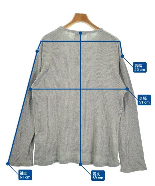 COMME des GARCONS HOMME（コムデギャルソンオム）ニット・セーター グレー サイズ:S メンズ/2200694881062