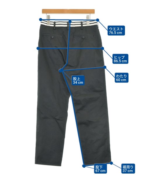 COMME des GARCONS HOMME（コムデギャルソンオム）その他 黒 サイズ:XS メンズ/2200697354037