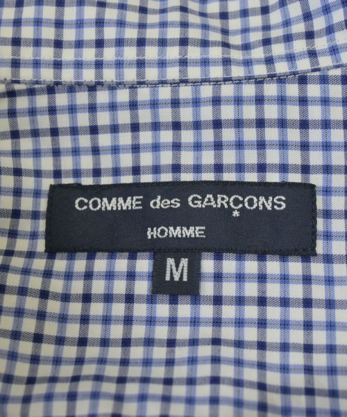 COMME des GARCONS HOMME（コムデギャルソンオム）カジュアルシャツ 青 サイズ:M メンズ/2200694276127