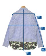COMME des GARCONS HOMME（コムデギャルソンオム）カジュアルシャツ 青 サイズ:M メンズ/2200694276127