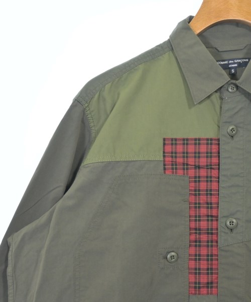 COMME des GARCONS HOMME（コムデギャルソンオム）カジュアルシャツ カーキ サイズ:S メンズ/2200694276226