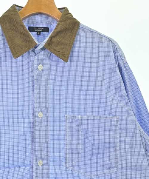 COMME des GARCONS HOMME（コムデギャルソンオム）カジュアルシャツ 青 サイズ:S メンズ/2200697535016