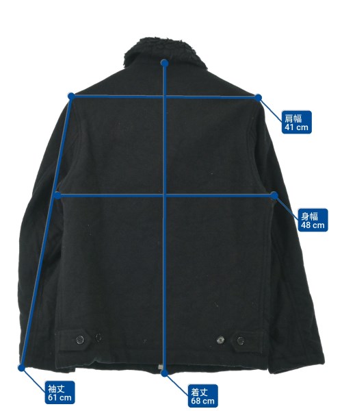 COMME des GARCONS HOMME（コムデギャルソンオム）ミリタリーブルゾン 黒 サイズ:XS メンズ/2200697564016