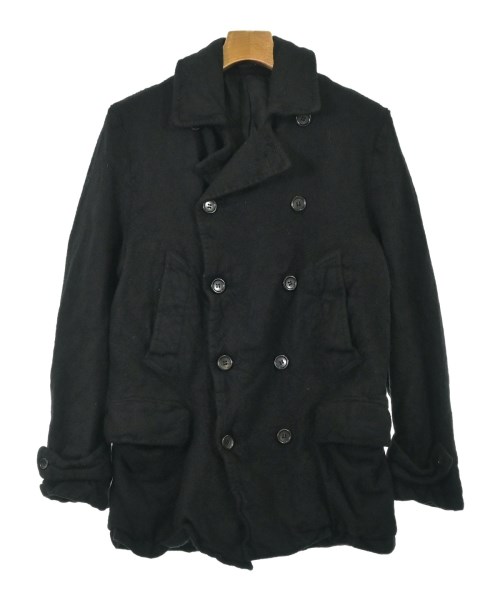 COMME des GARCONS HOMME(コムデギャルソンオム)ピーコート 黒 サイズ:SS/2200697564023