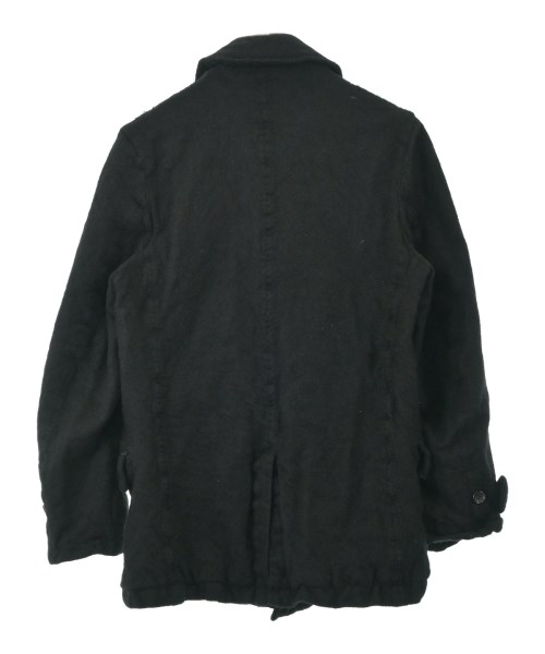 COMME des GARCONS HOMME（コムデギャルソンオム）ピーコート 黒 サイズ:SS メンズ/2200697564023