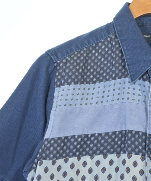COMME des GARCONS HOMME（コムデギャルソンオム）カジュアルシャツ 紺 サイズ:S メンズ/2200697701251