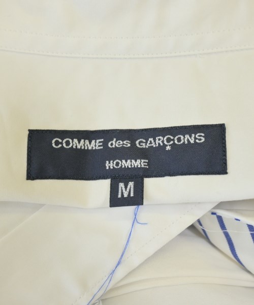 COMME des GARCONS HOMME（コムデギャルソンオム）カジュアルシャツ 白 サイズ:M メンズ/2200697701275