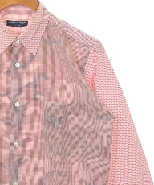 COMME des GARCONS HOMME（コムデギャルソンオム）カジュアルシャツ 赤 サイズ:M メンズ/2200697701299