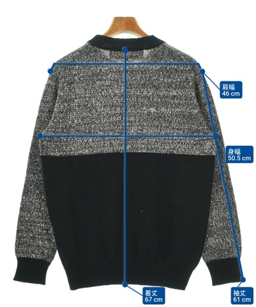 COMME des GARCONS HOMME（コムデギャルソンオム）ニット・セーター 黒 サイズ:S メンズ/2200697701329