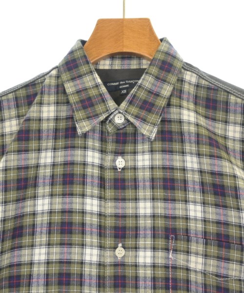 COMME des GARCONS HOMME（コムデギャルソンオム）カジュアルシャツ カーキ サイズ:XS メンズ/2200697715104