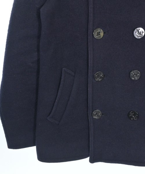 COMME des GARCONS HOMME（コムデギャルソンオム）ピーコート 紺 サイズ:S メンズ/2200698056022