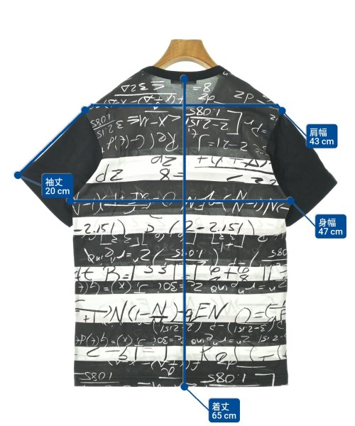 COMME des GARCONS HOMME（コムデギャルソンオム）Tシャツ・カットソー 黒 サイズ:S メンズ/2200698056046