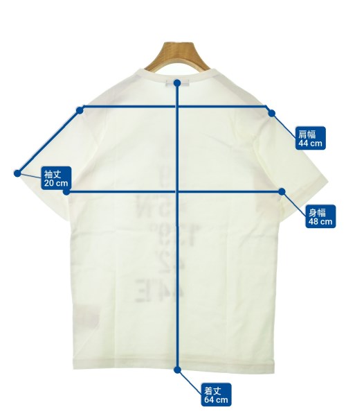COMME des GARCONS HOMME（コムデギャルソンオム）Tシャツ・カットソー 白 サイズ:S メンズ/2200698056053
