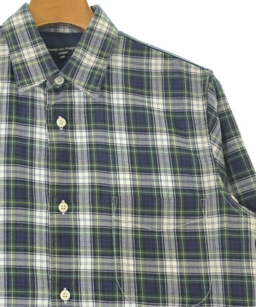 COMME des GARCONS HOMME（コムデギャルソンオム）カジュアルシャツ 緑 サイズ:XS メンズ/2200698056060