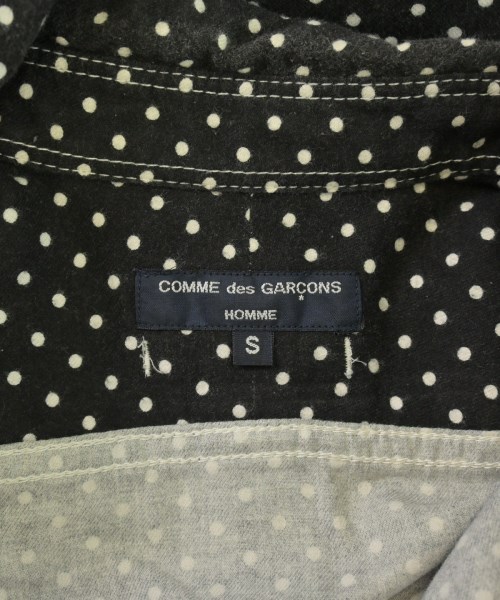 COMME des GARCONS HOMME（コムデギャルソンオム）カジュアルシャツ 黒 サイズ:S メンズ/2200698056077
