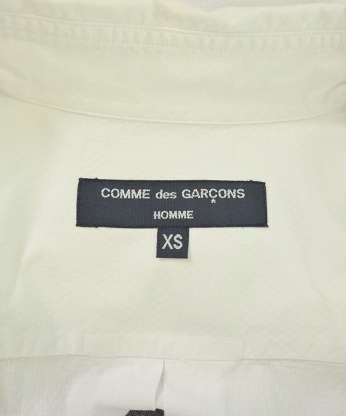COMME des GARCONS HOMME（コムデギャルソンオム）カジュアルシャツ 白 サイズ:XS メンズ/2200698056091