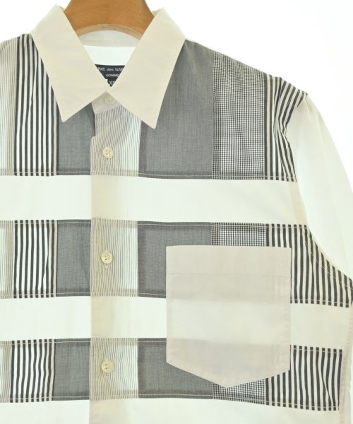 COMME des GARCONS HOMME（コムデギャルソンオム）カジュアルシャツ 白 サイズ:XS メンズ/2200698056091