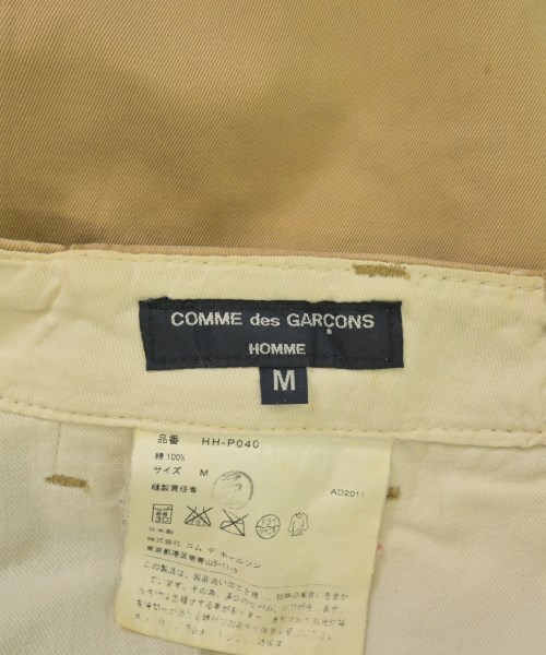 COMME des GARCONS HOMME（コムデギャルソンオム）チノパン ベージュ サイズ:M メンズ/2200698109117