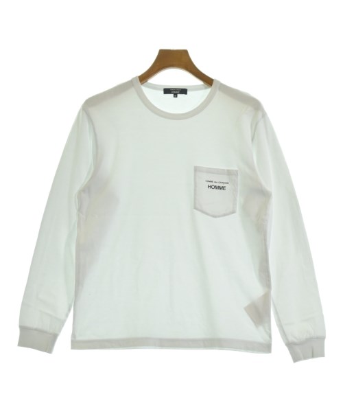 COMME des GARCONS HOMME(コムデギャルソンオム)Tシャツ・カットソー 白 サイズ:S/2200698559011