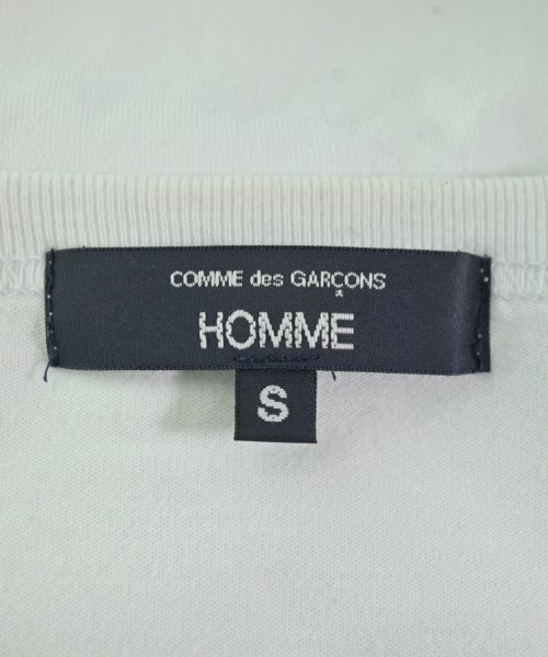 COMME des GARCONS HOMME（コムデギャルソンオム）Tシャツ・カットソー 白 サイズ:S メンズ/2200698559011