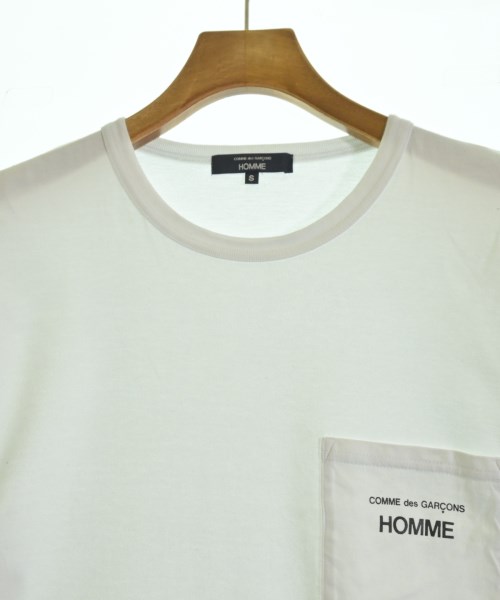 COMME des GARCONS HOMME（コムデギャルソンオム）Tシャツ・カットソー 白 サイズ:S メンズ/2200698559011