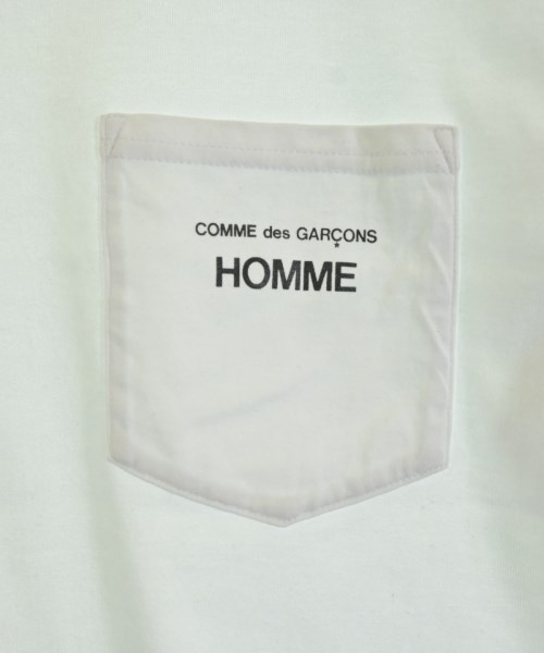 COMME des GARCONS HOMME（コムデギャルソンオム）Tシャツ・カットソー 白 サイズ:S メンズ/2200698559011