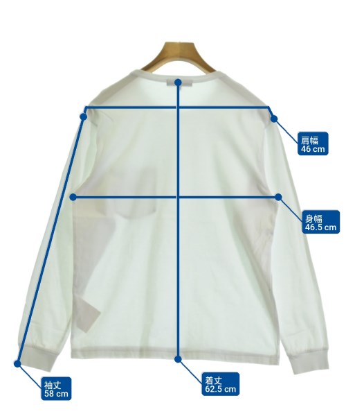 COMME des GARCONS HOMME（コムデギャルソンオム）Tシャツ・カットソー 白 サイズ:S メンズ/2200698559011