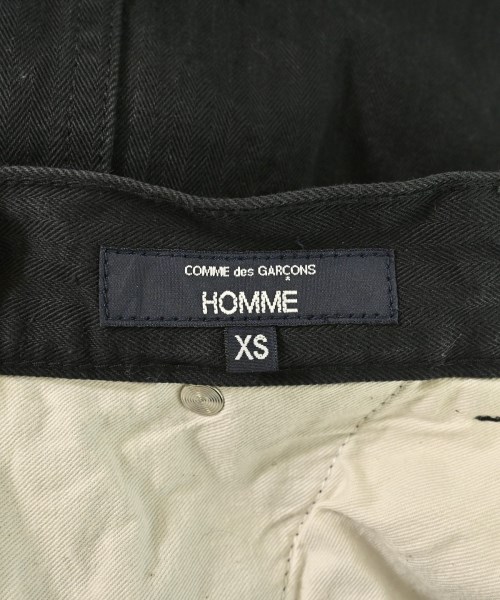COMME des GARCONS HOMME（コムデギャルソンオム）ショートパンツ 黒 サイズ:XS メンズ/2200699163040