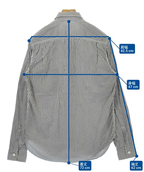 COMME des GARCONS HOMME（コムデギャルソンオム）カジュアルシャツ 黒 サイズ:XS メンズ/2200699163057