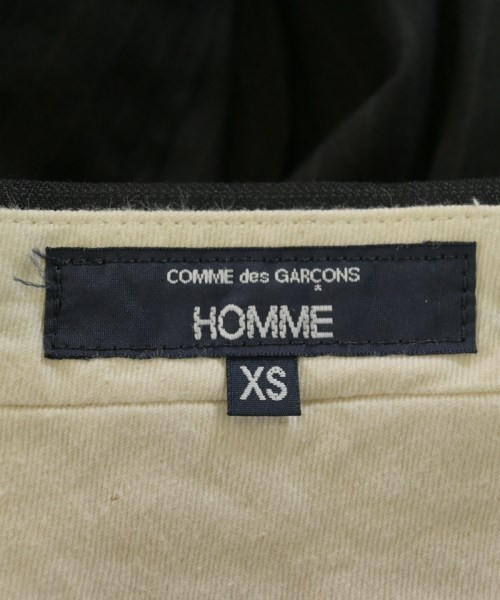COMME des GARCONS HOMME（コムデギャルソンオム）スラックス 黒 サイズ:XS メンズ/2200699868099