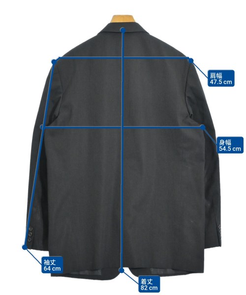 COMME des GARCONS HOMME（コムデギャルソンオム）テーラードジャケット 黒 サイズ:L メンズ/2200700076031