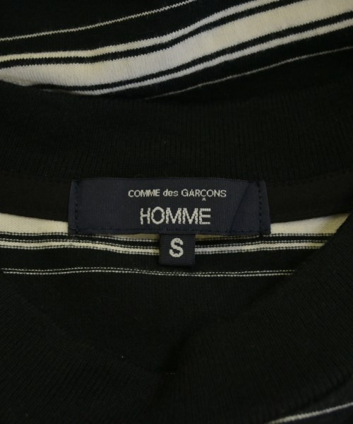 COMME des GARCONS HOMME（コムデギャルソンオム）Tシャツ・カットソー 黒 サイズ:S メンズ/2200693948032