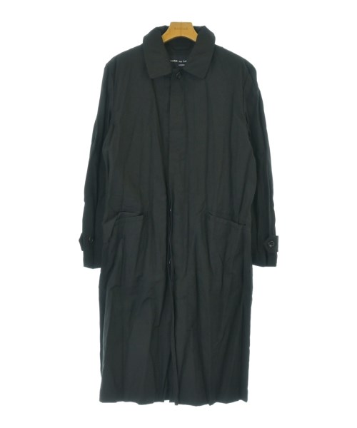 COMME des GARCONS HOMME(コムデギャルソンオム)ステンカラーコート 黒 サイズ:XS/2200700658282