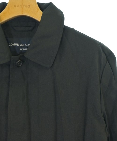 COMME des GARCONS HOMME（コムデギャルソンオム）ステンカラーコート 黒 サイズ:XS メンズ/2200700658282
