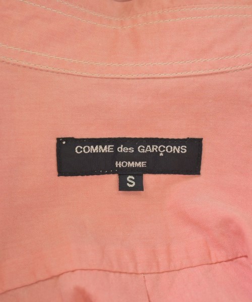 COMME des GARCONS HOMME（コムデギャルソンオム）カジュアルシャツ ピンク サイズ:S メンズ/2200701962197