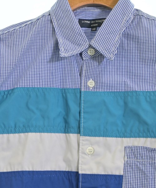 COMME des GARCONS HOMME（コムデギャルソンオム）カジュアルシャツ 青 サイズ:XS メンズ/2200650842120