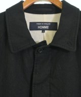 COMME des GARCONS HOMME（コムデギャルソンオム）ステンカラーコート 黒 サイズ:L メンズ/2200655070016