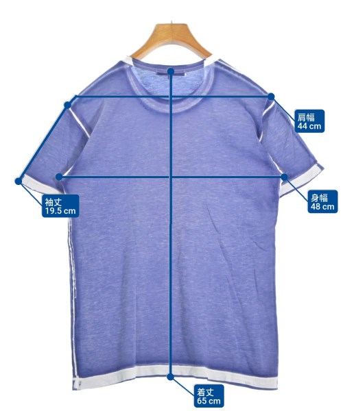 COMME des GARCONS HOMME（コムデギャルソンオム）Tシャツ・カットソー 青 サイズ:XS メンズ/2200649799053