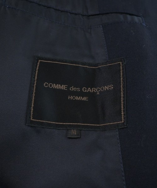COMME des GARCONS HOMME（コムデギャルソンオム）チェスターコート 紺 サイズ:M メンズ/2200656515011
