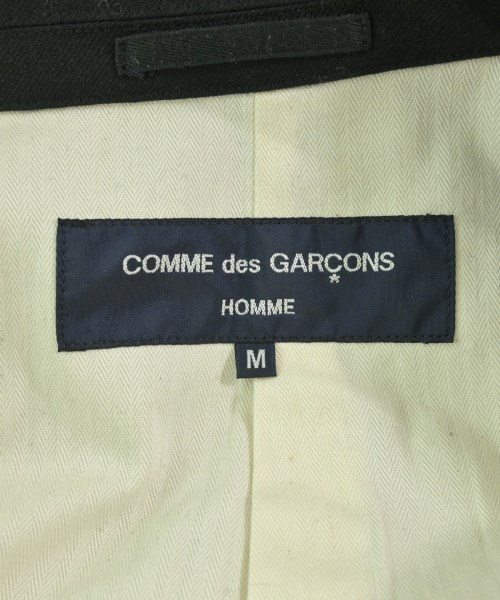 COMME des GARCONS HOMME（コムデギャルソンオム）カジュアルジャケット 黒 サイズ:M メンズ/2200645191011