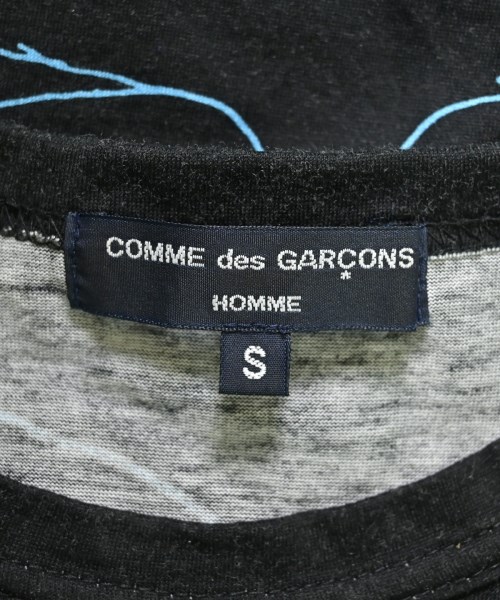 COMME des GARCONS HOMME（コムデギャルソンオム）Tシャツ・カットソー 黒 サイズ:S メンズ/2200646512075