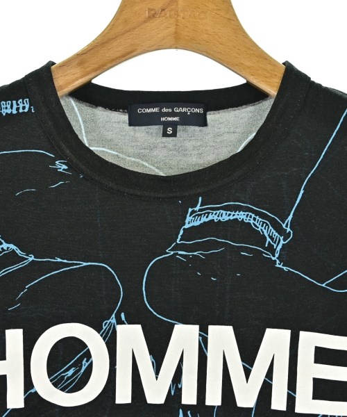 COMME des GARCONS HOMME（コムデギャルソンオム）Tシャツ・カットソー 黒 サイズ:S メンズ/2200646512075