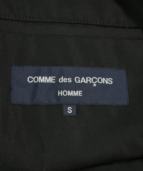 COMME des GARCONS HOMME（コムデギャルソンオム）カジュアルジャケット 黒 サイズ:S メンズ/2200657689025