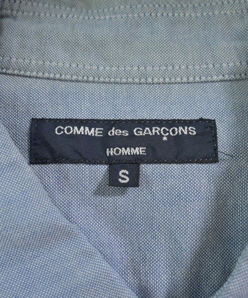 COMME des GARCONS HOMME（コムデギャルソンオム）カジュアルシャツ 青 サイズ:S メンズ/2200657827038