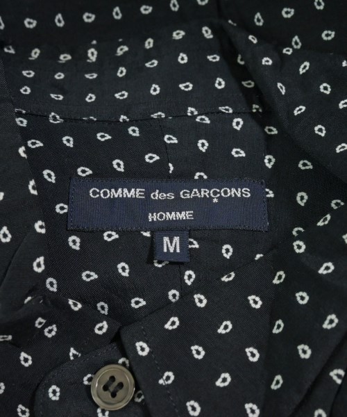 COMME des GARCONS HOMME（コムデギャルソンオム）カジュアルシャツ 黒 サイズ:M メンズ/2200657947231