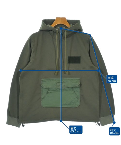 COMME des GARCONS HOMME（コムデギャルソンオム）パーカー カーキ サイズ:M メンズ/2200657947378