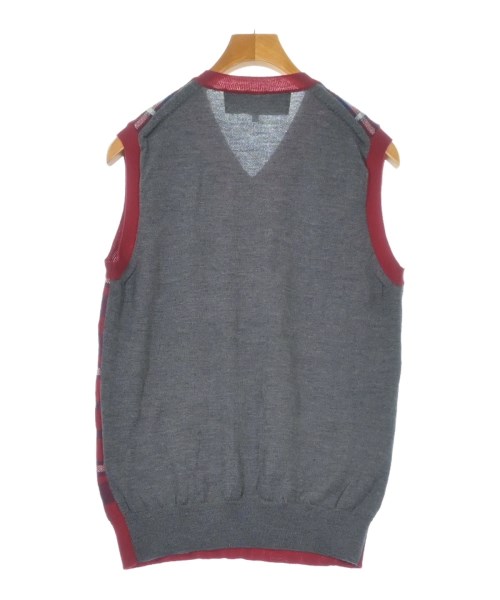 COMME des GARCONS HOMME（コムデギャルソンオム）ベスト 赤 サイズ:M メンズ/2200657947453